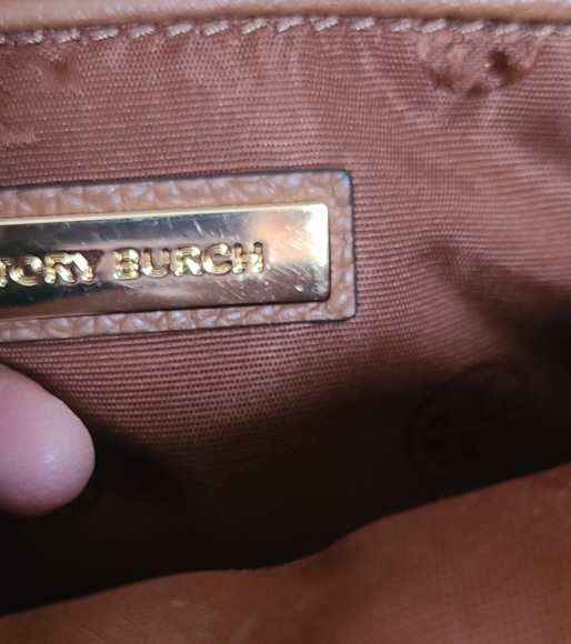 NWT Tory burch Thea mini classic tan colored  backpack pebbled leather - Picture 2 of 7